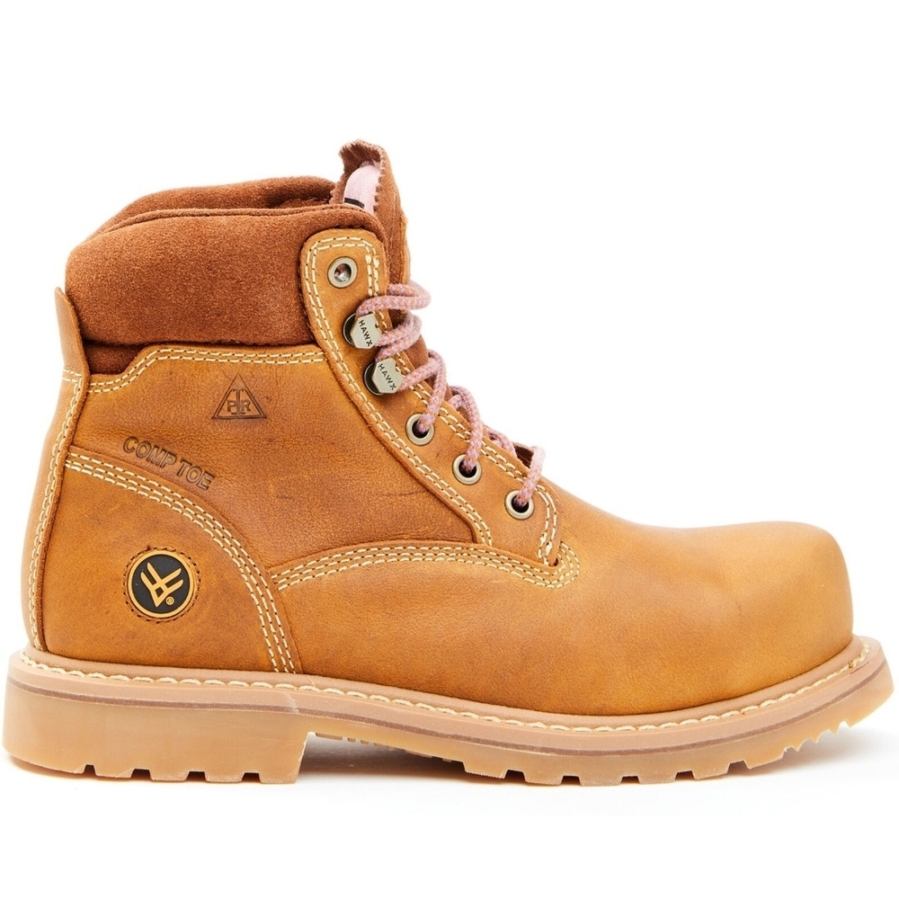 Hawx Women's Trooper Work Boots - Composite Toe